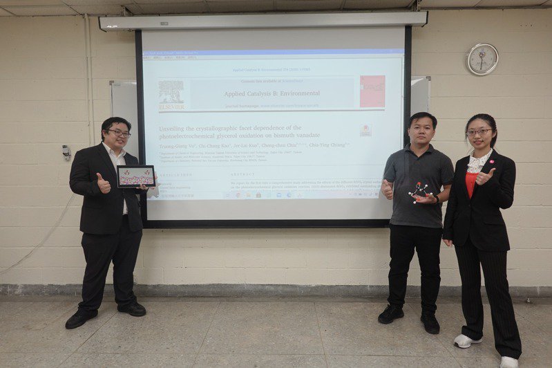 本系 江佳穎副教授與中山大學化學系解密催化劑推「氫經濟」 研究登頂尖期刊