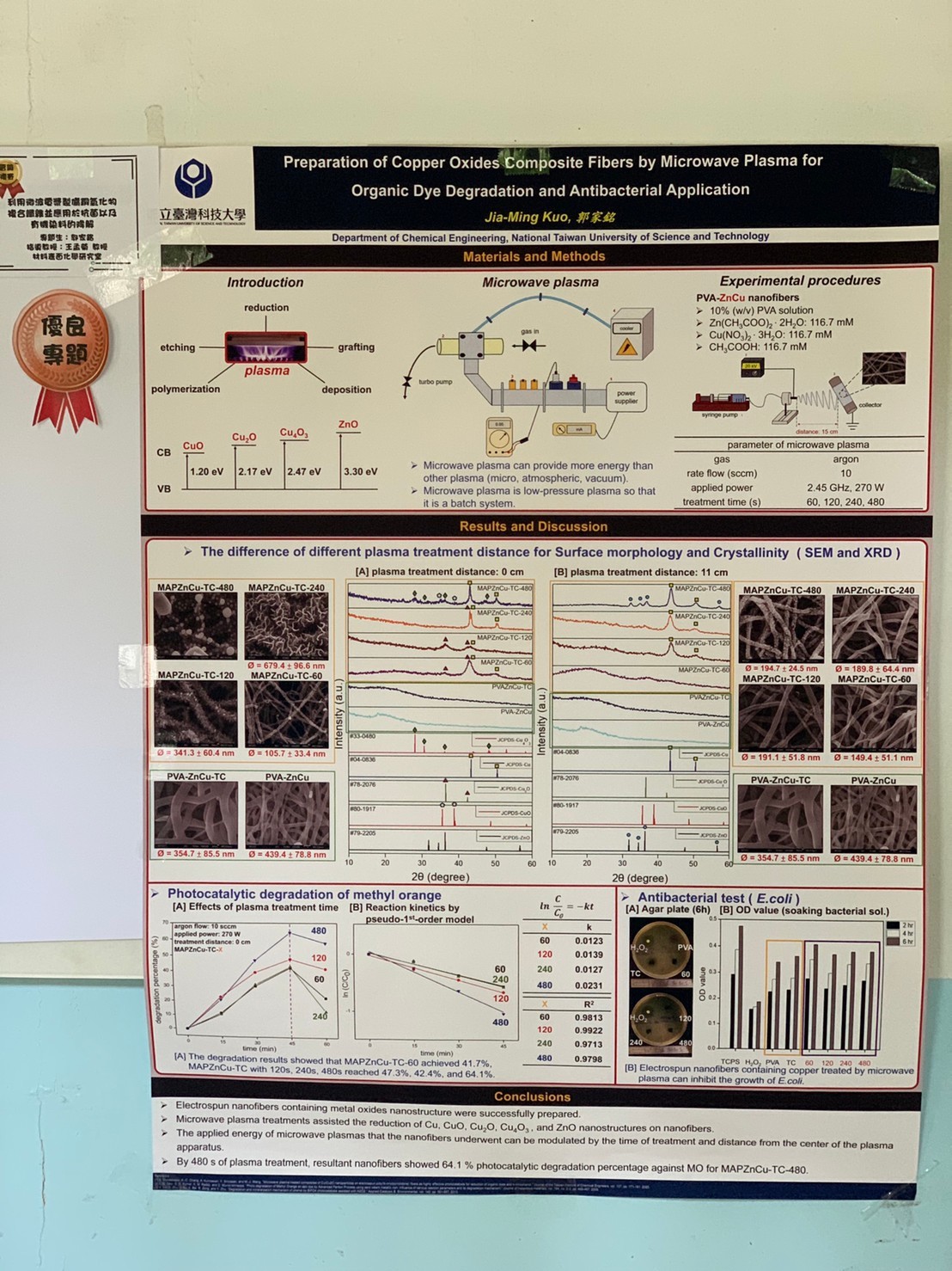 109學年度化工系專題10.07複賽活動花絮