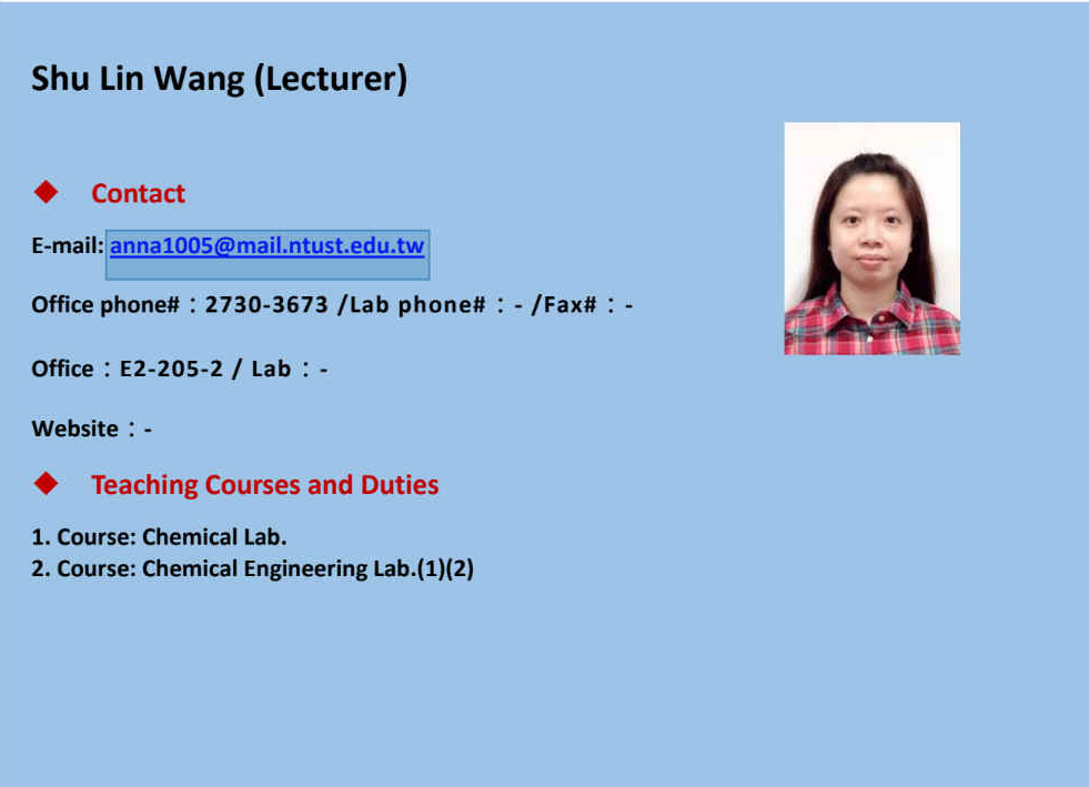 Shu-Ling Wang (Anna)