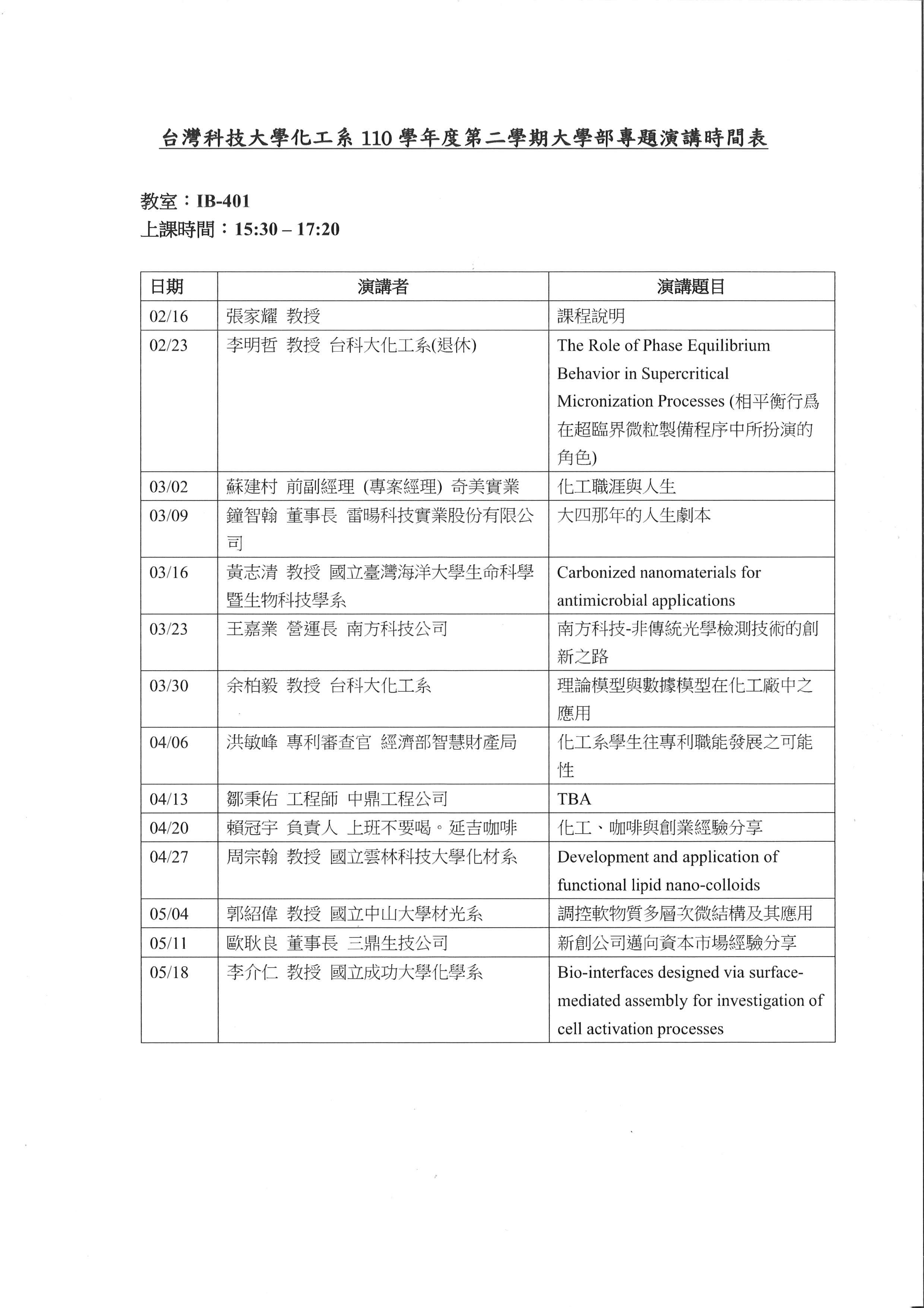 110-02大學部專題演講時間表_1110307更正